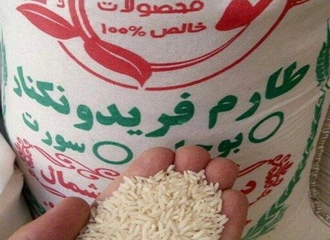 خرید و قیمت برنج طارم ندا فریدونکنار + فروش عمده